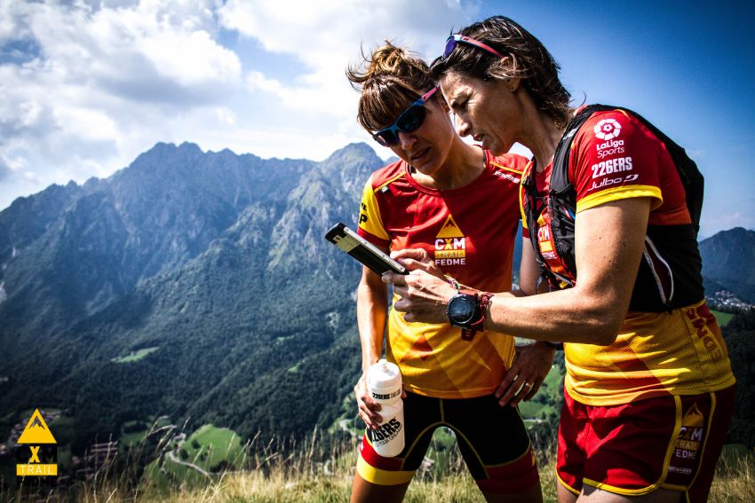 Circuito carrera por montaña orientación fedme