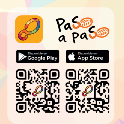 QR de acceso a APP “Paso a Paso FEDME” para IOS  y ANDROID