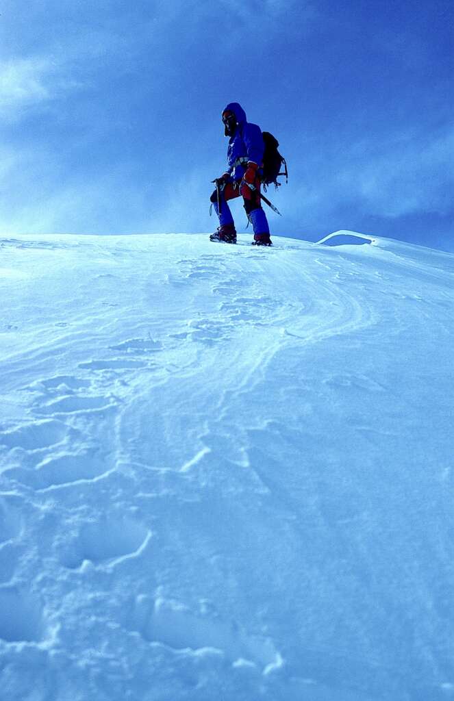 Aconcagua, glaciar de los Polacos 1.985